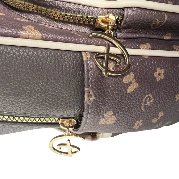 Disney x Primark Minnie Mouse Brown Monogram Backpack – NWT / Limited Edition - Picture 2 of 11